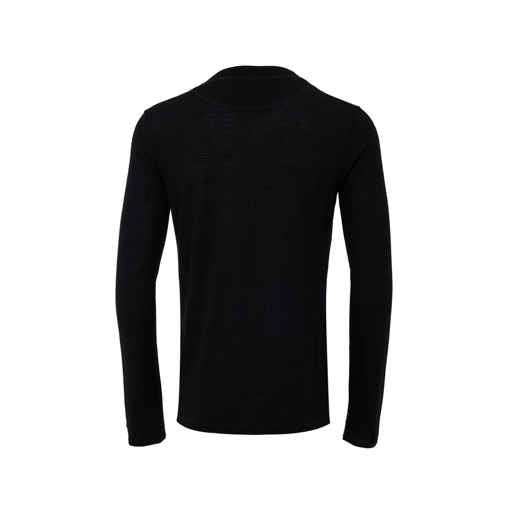 Svart polyester lång
