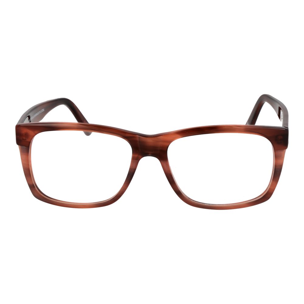 Bruna unisex glasögonbågar