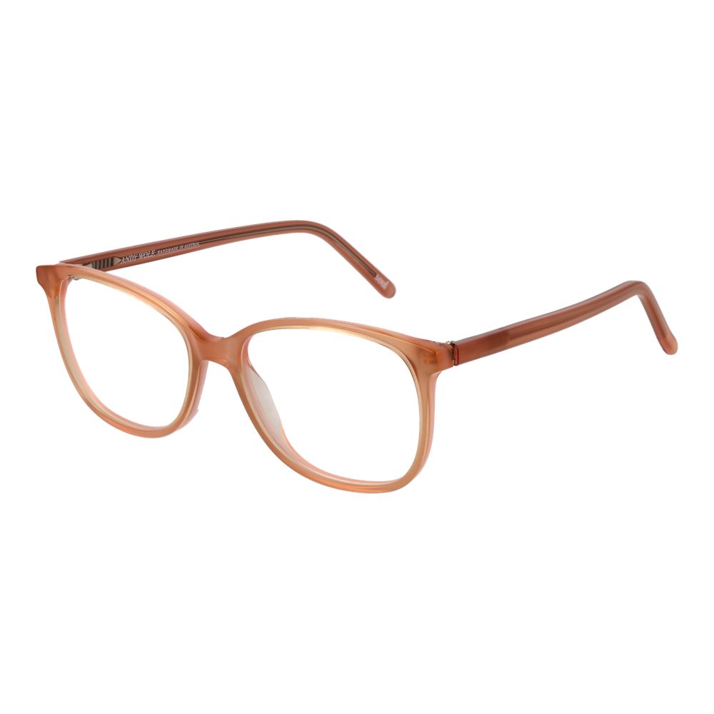 Rosa unisex glasögonbåge