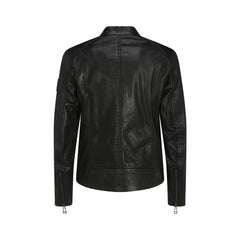 Belstaff Black Leather Jacket