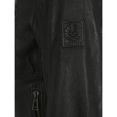 Belstaff Black Leather Jacket