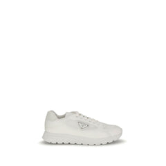 Prada White Rubber Athletic Sneakers