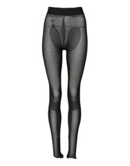 Dolce & Gabbana Black Nylon Leggings Stretch Pants