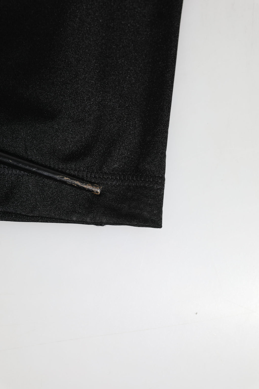 Svarte nylonleggings stretchbukser 