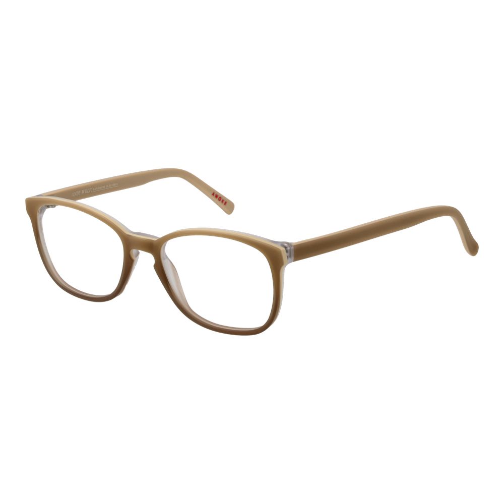 Beige unisex glasögonbåge