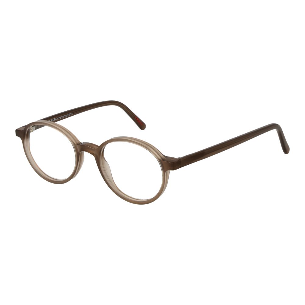 Beige unisex glasögonbåge