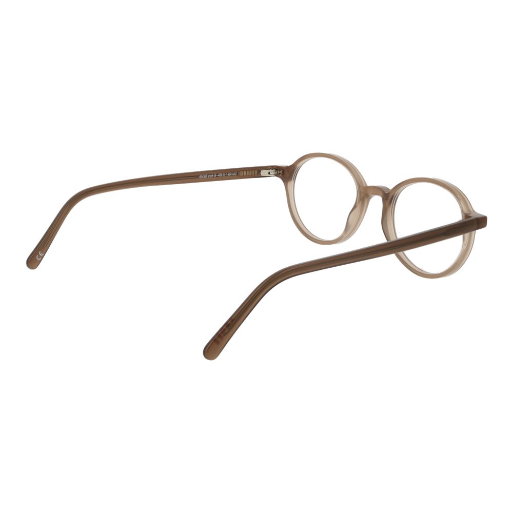Beige unisex glasögonbåge