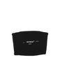 Off-White Black Cotton Facemasks