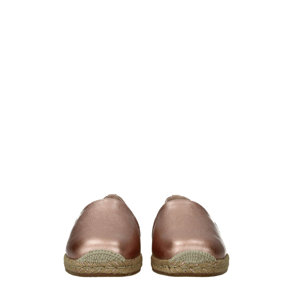 Rosa espadriller i tyg