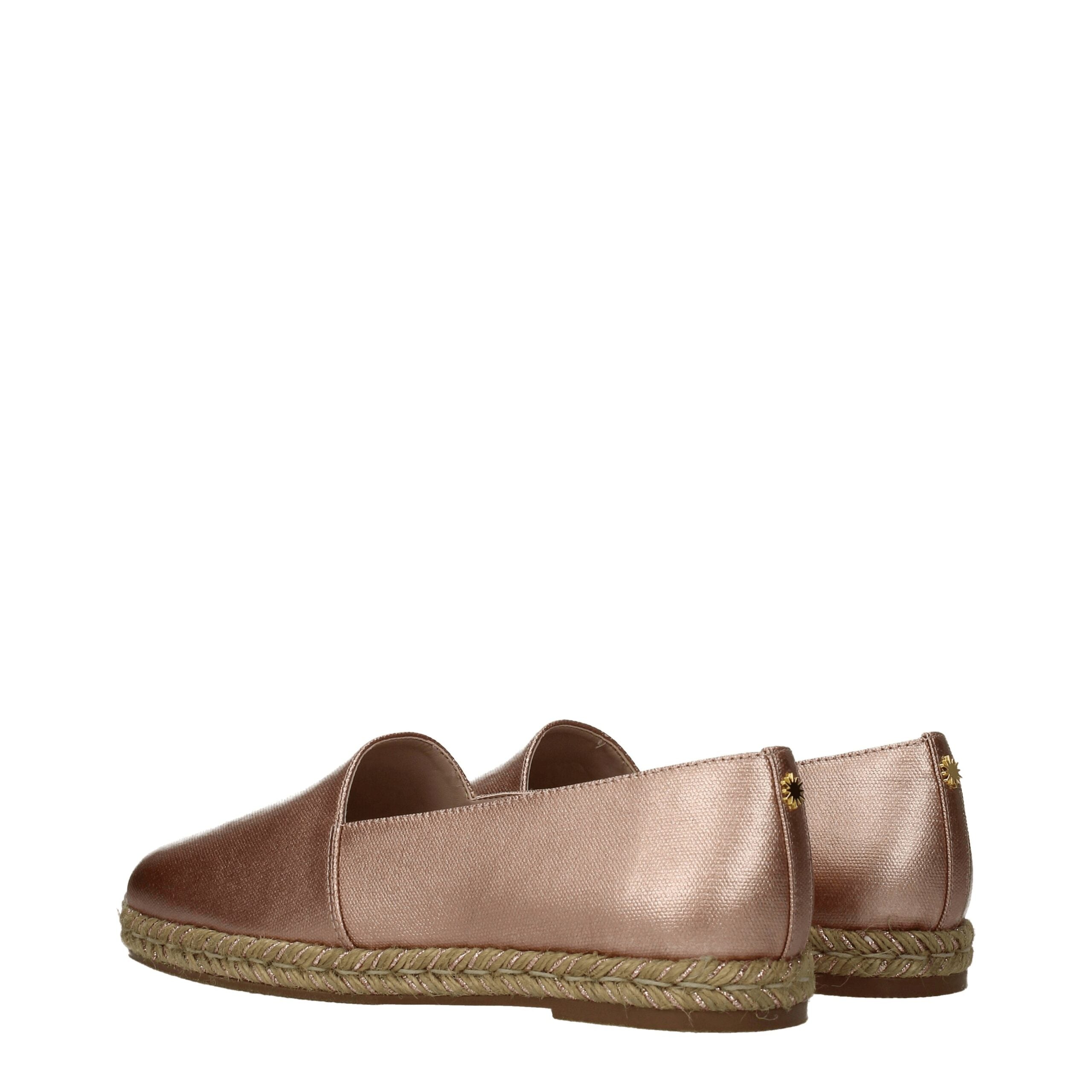Rosa espadriller i tyg