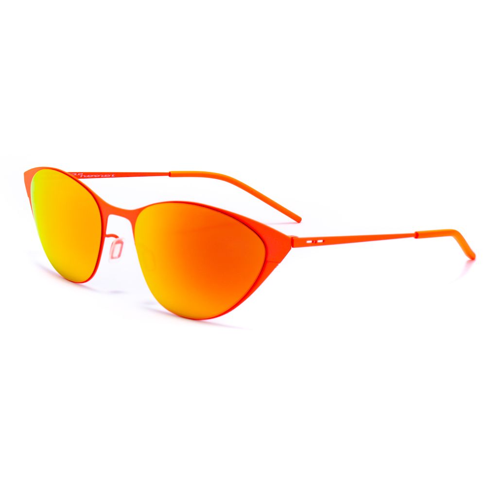 Orangea metall solglasögon