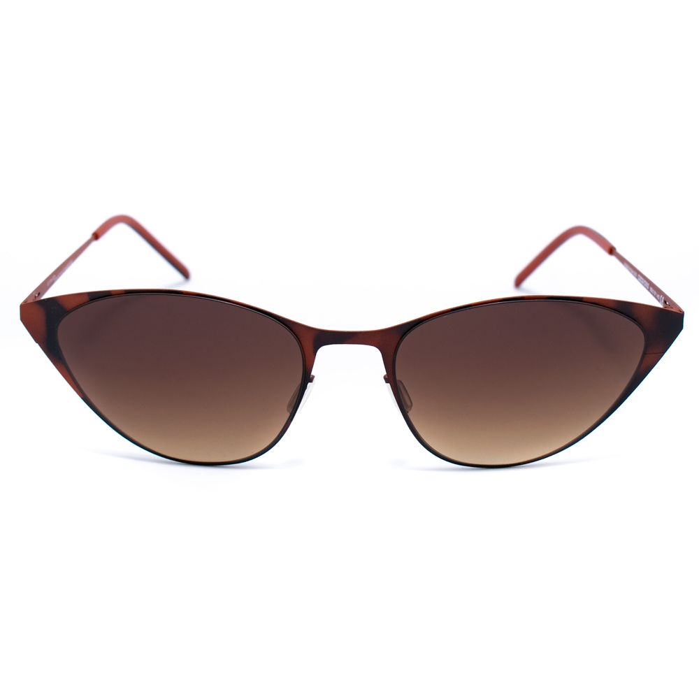 Brune metallsolbriller