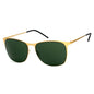 Italia Independent Gold Metal Sunglasses