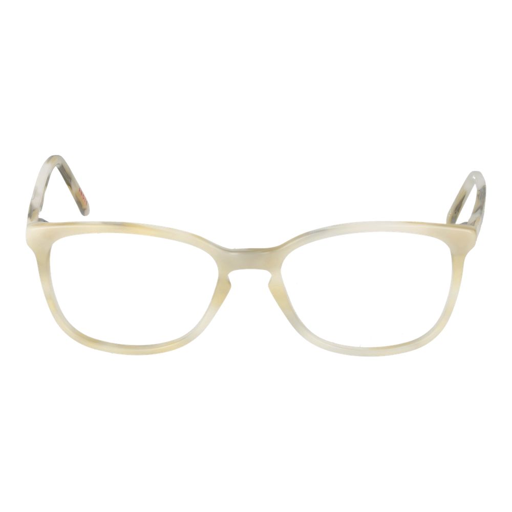 Cremefärgade unisex glasögonbågar