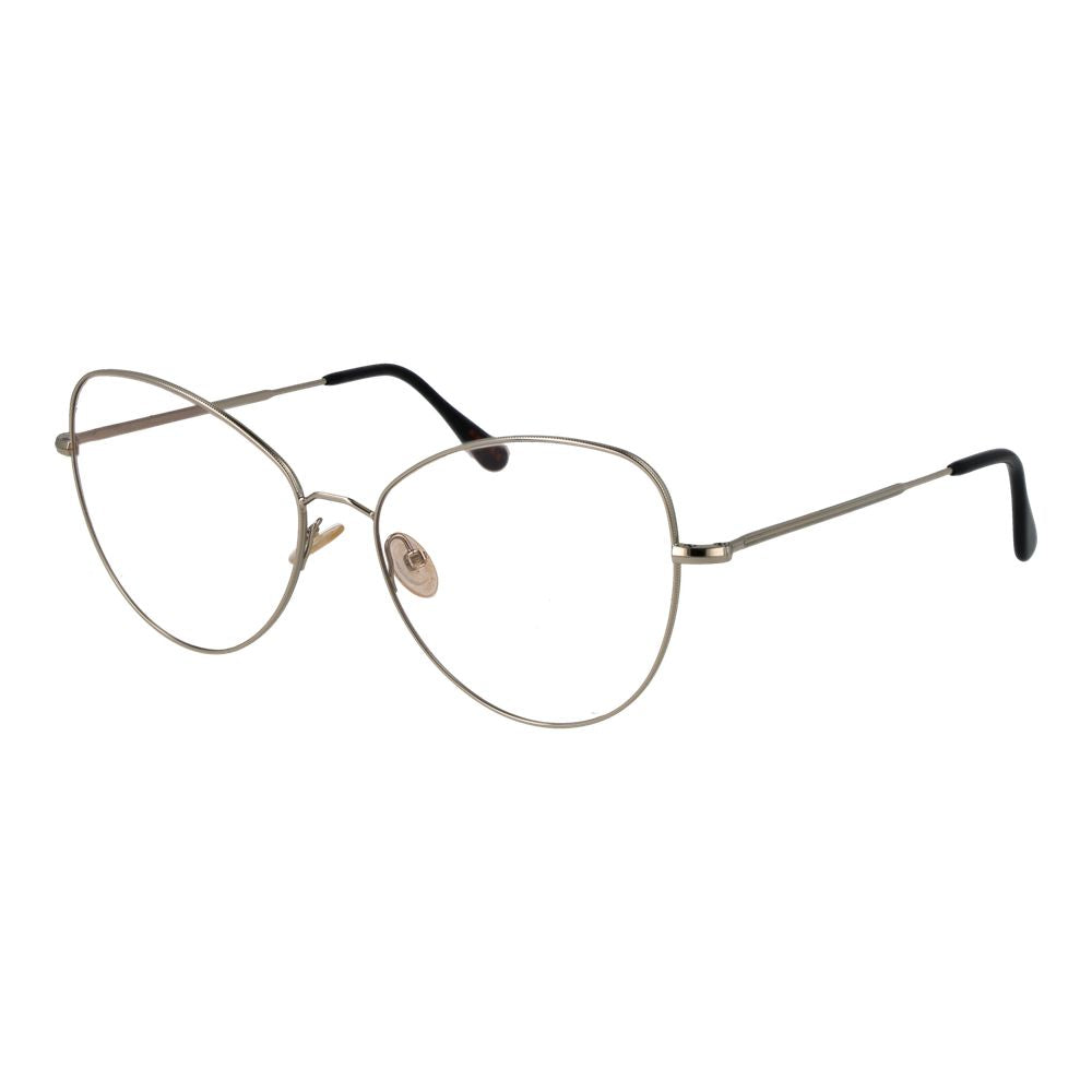 Silverfärgade unisex glasögonbågar