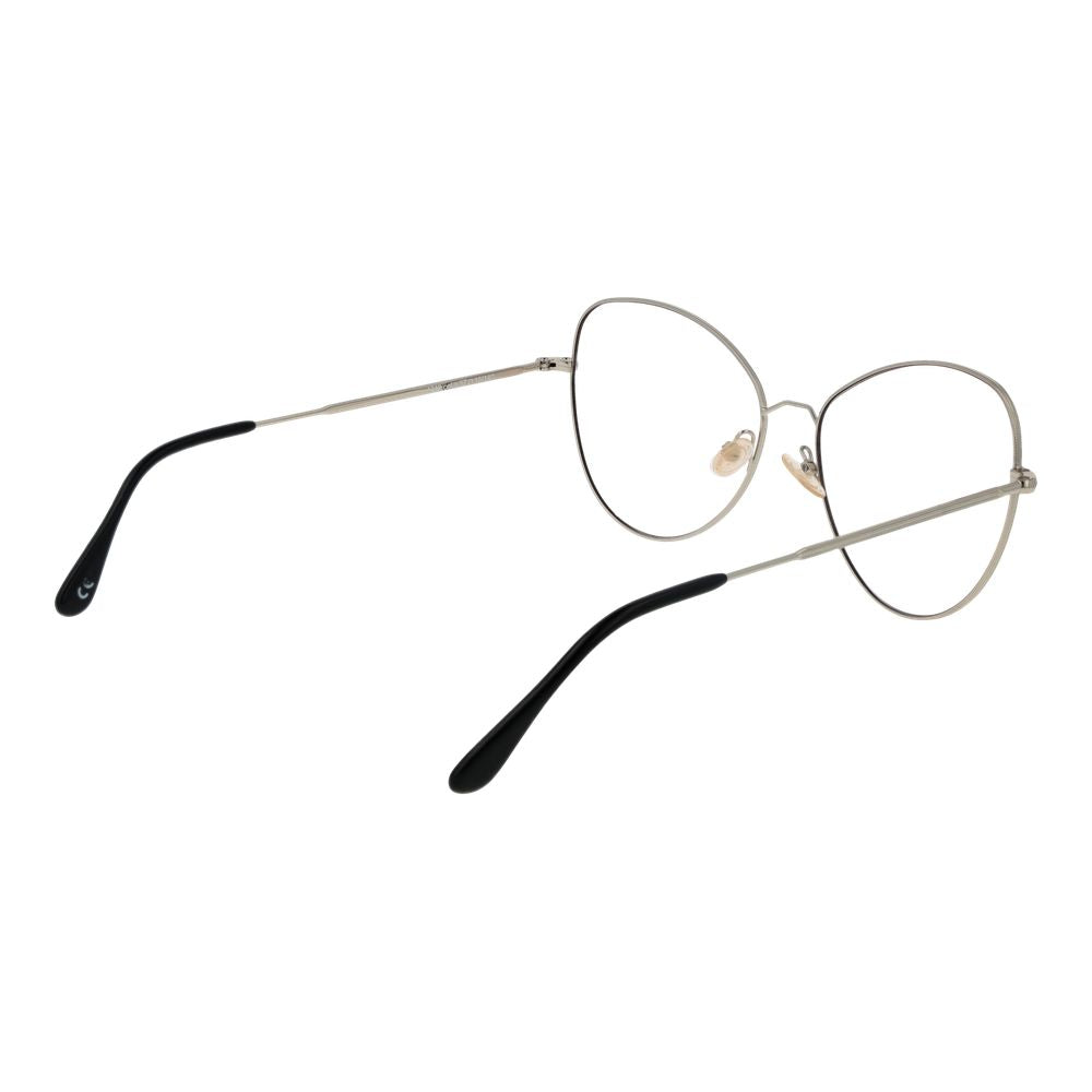 Silverfärgade unisex glasögonbågar