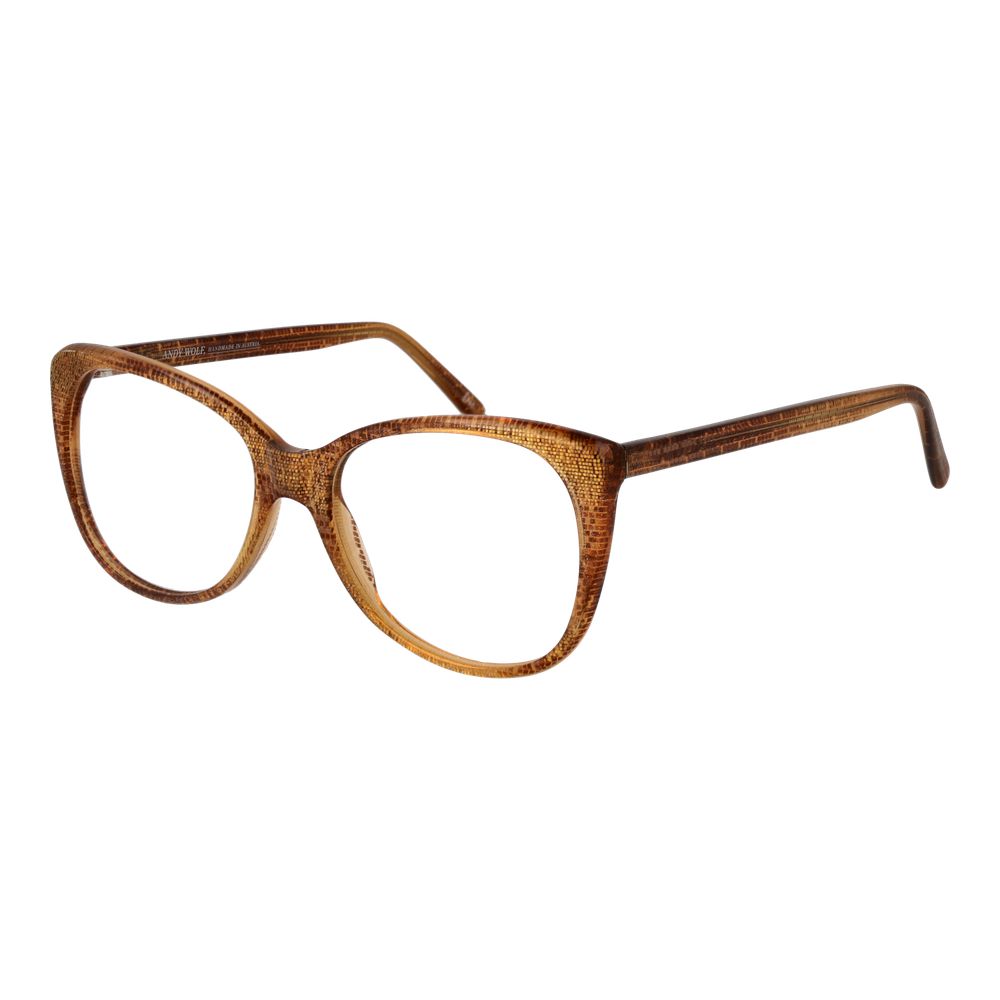 Orange unisex glasögonbåge
