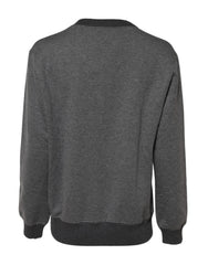 Dolce & Gabbana Gray DG Logo Embroidered Pullover Sweater