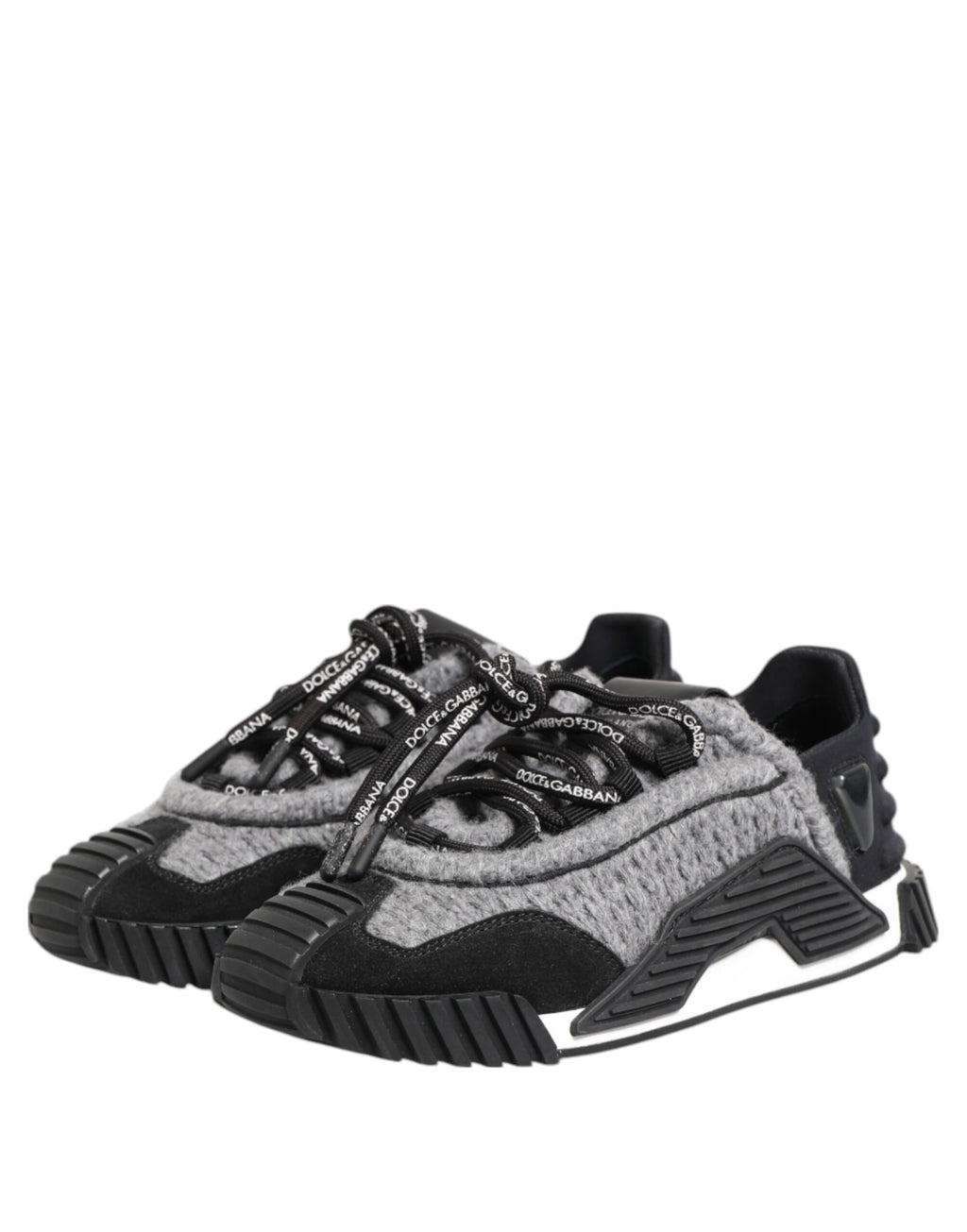 Svarte Grå NS1 Lave Sneakers Sko