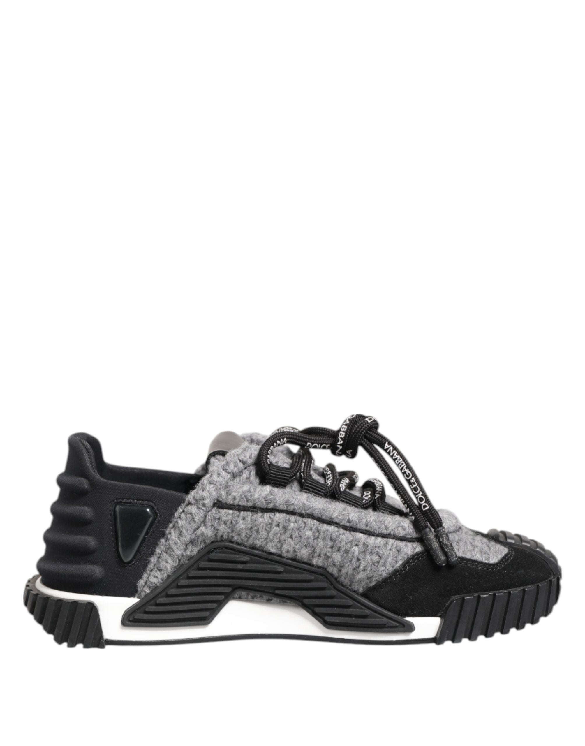 Svarte Grå NS1 Lave Sneakers Sko