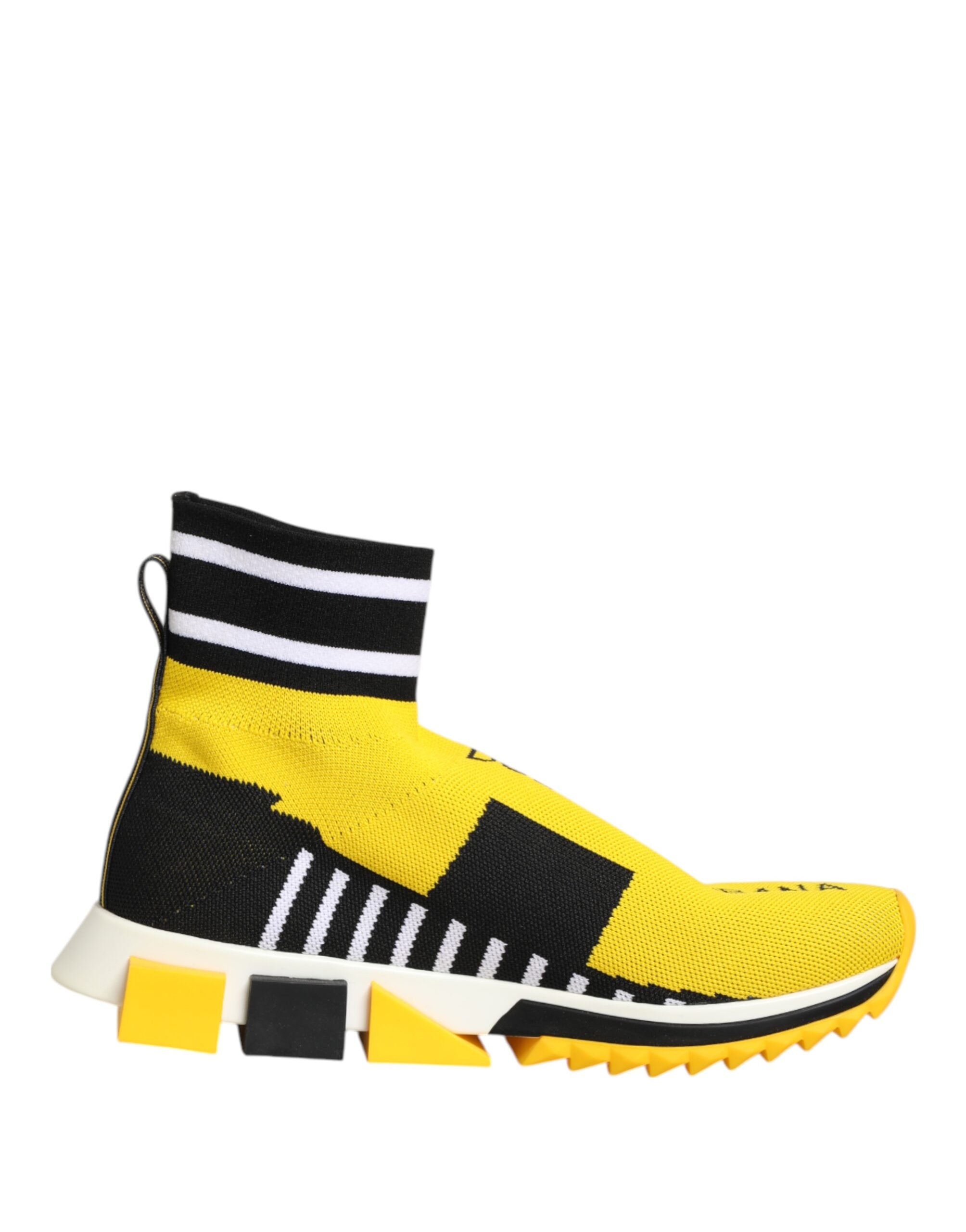 Gula Svarta Sorrento Strumpor Sneakers Skor
