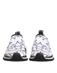 Dolce & Gabbana White Stars Sorrento Low Top Sneakers Shoes