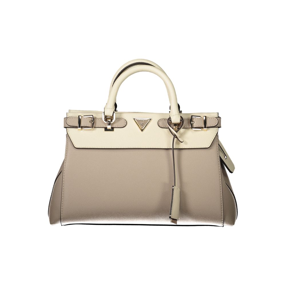 Beige polyetylen-veske