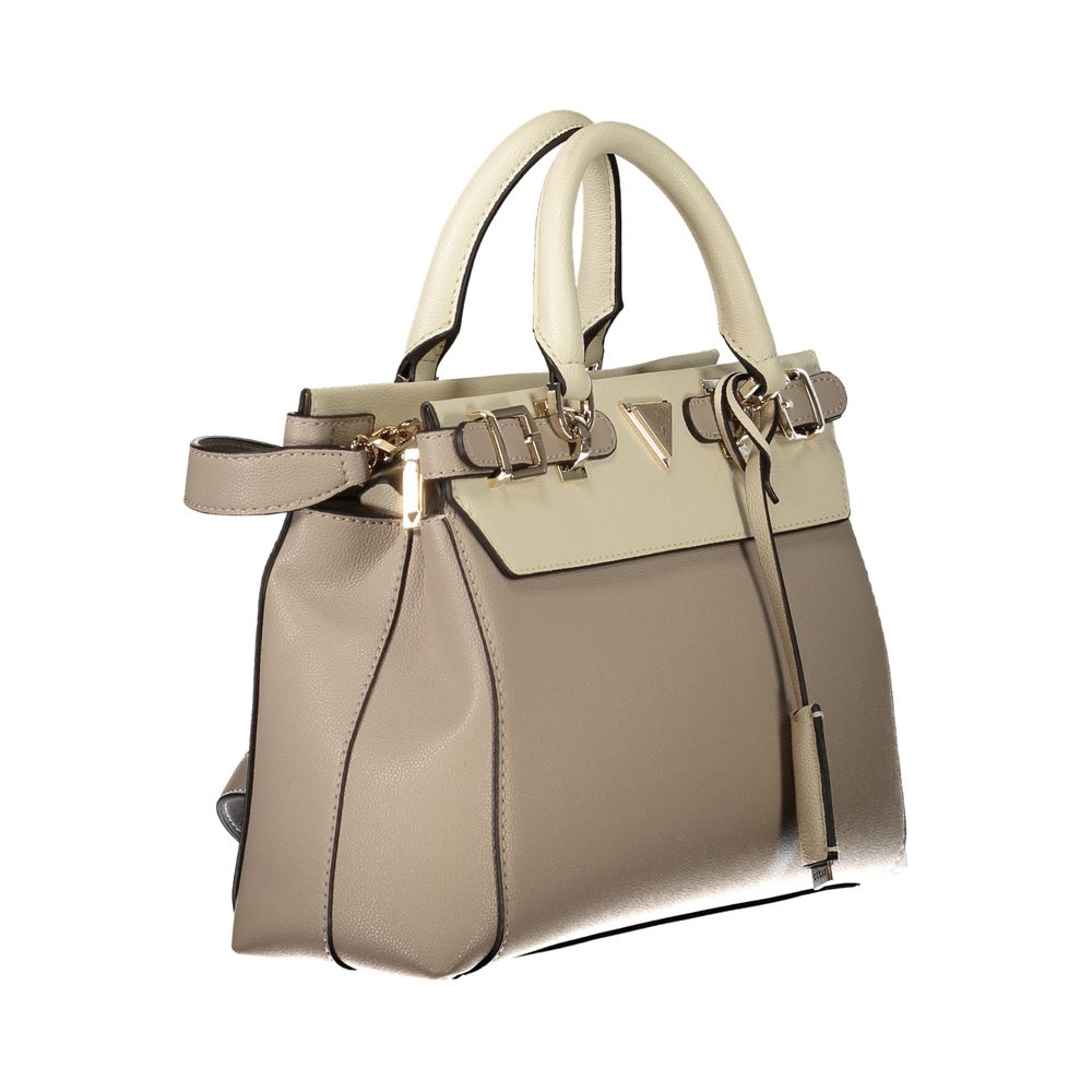 Beige polyetylen-veske