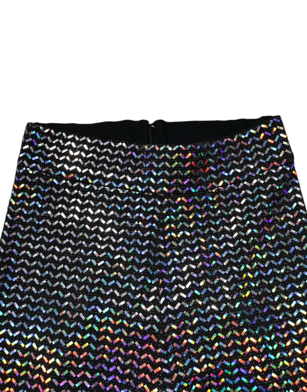 Flerfärgade paljettbesatta leggingsbyxor