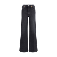 RE/DONE Black Cotton Jeans Denim