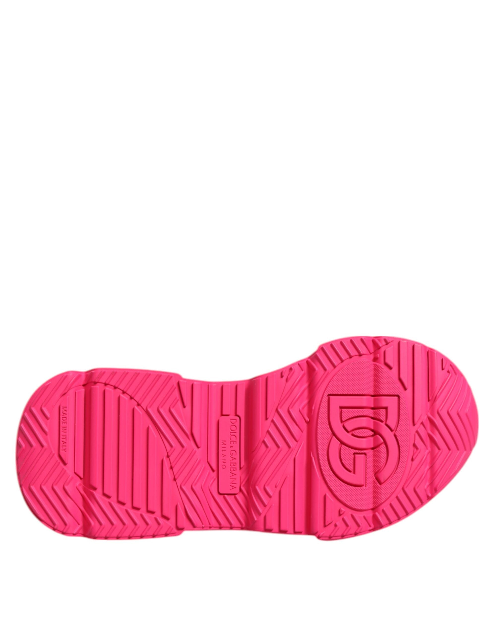 Rosa Daymaster Låga Sneakers i Läder