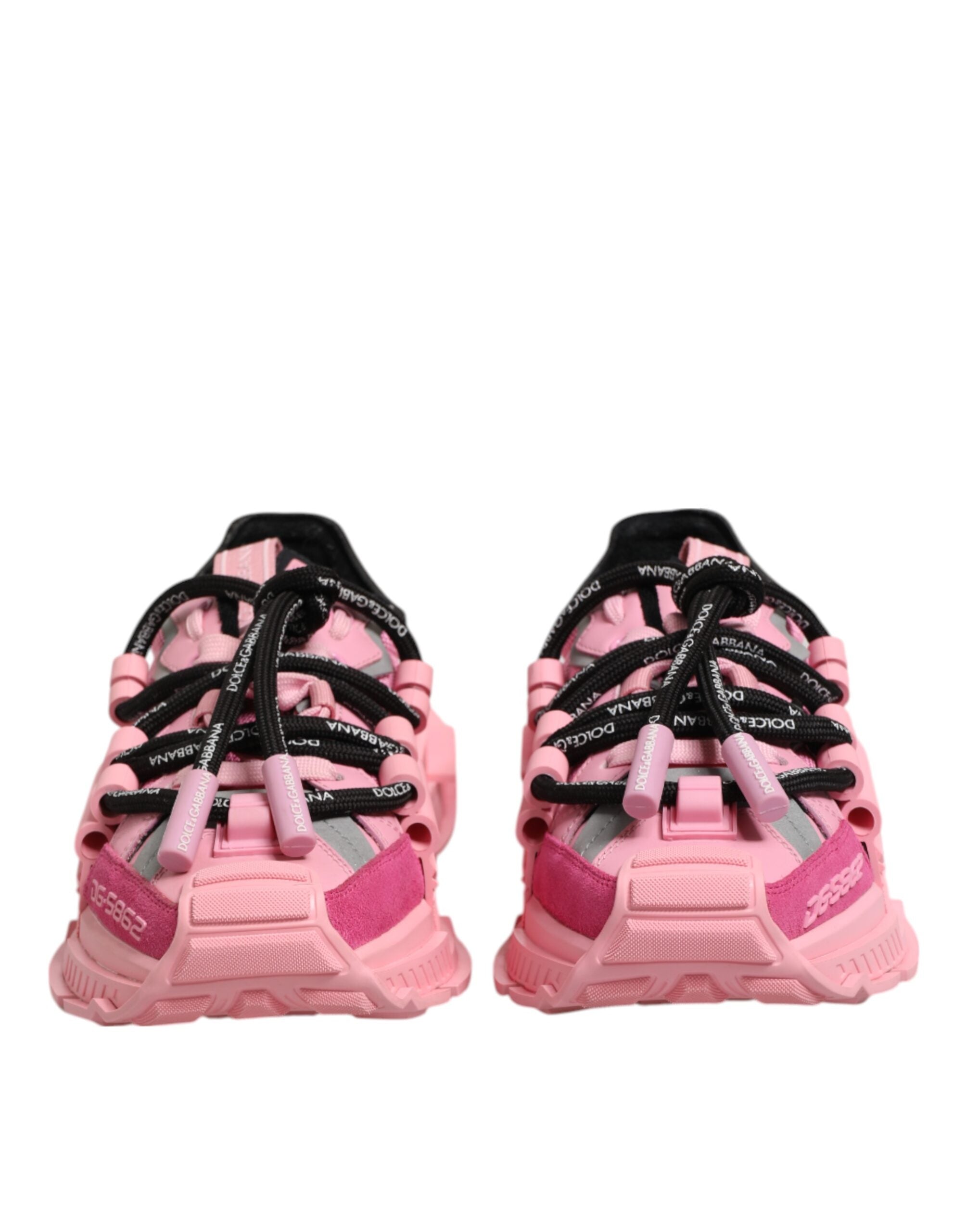 Rosa låga sneakers för kvinnor