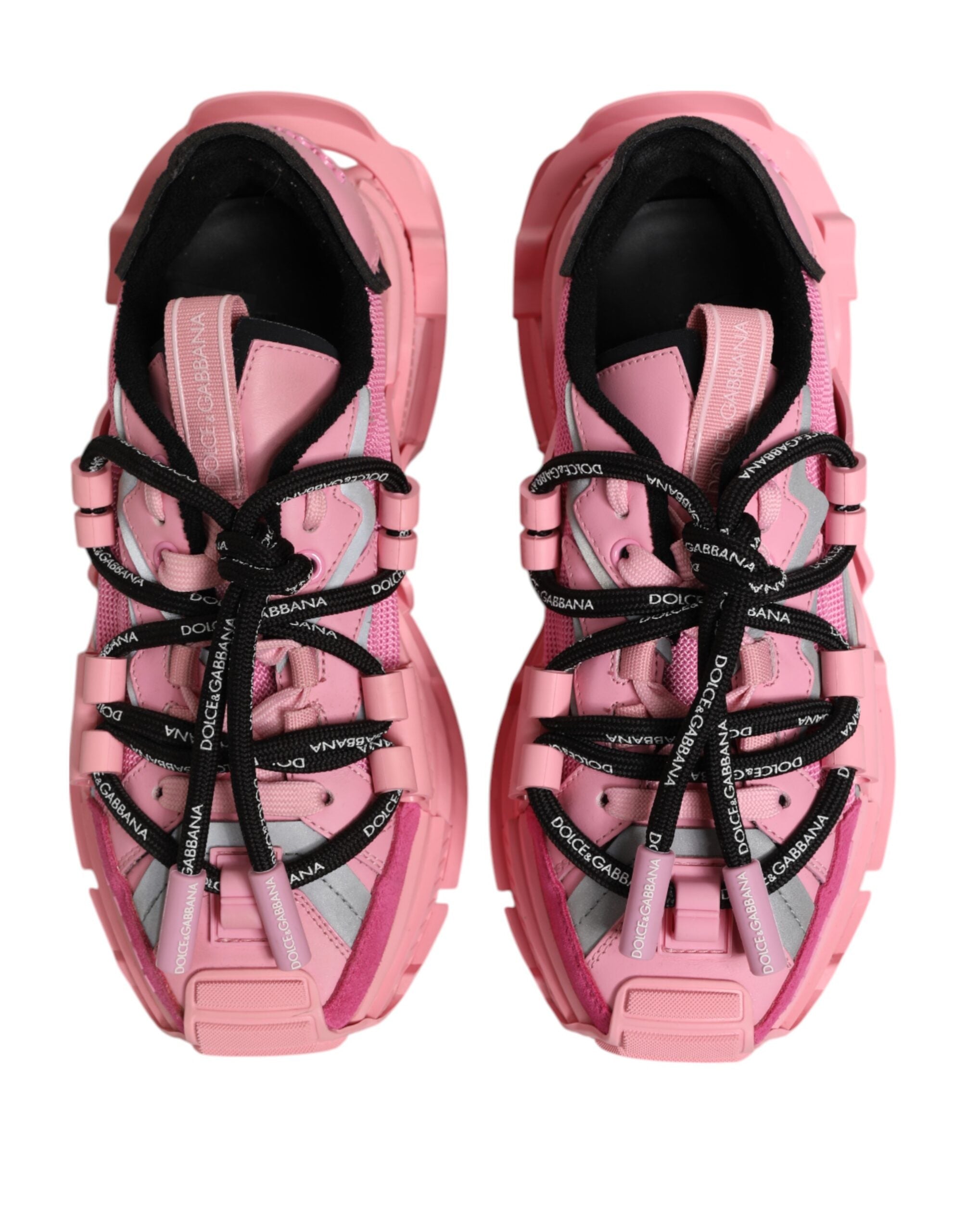 Rosa låga sneakers för kvinnor