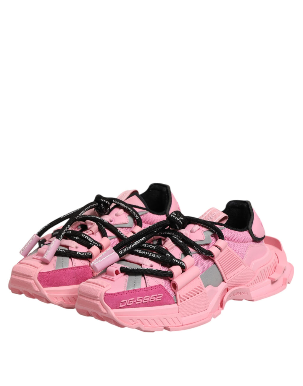 Rosa låga sneakers för kvinnor