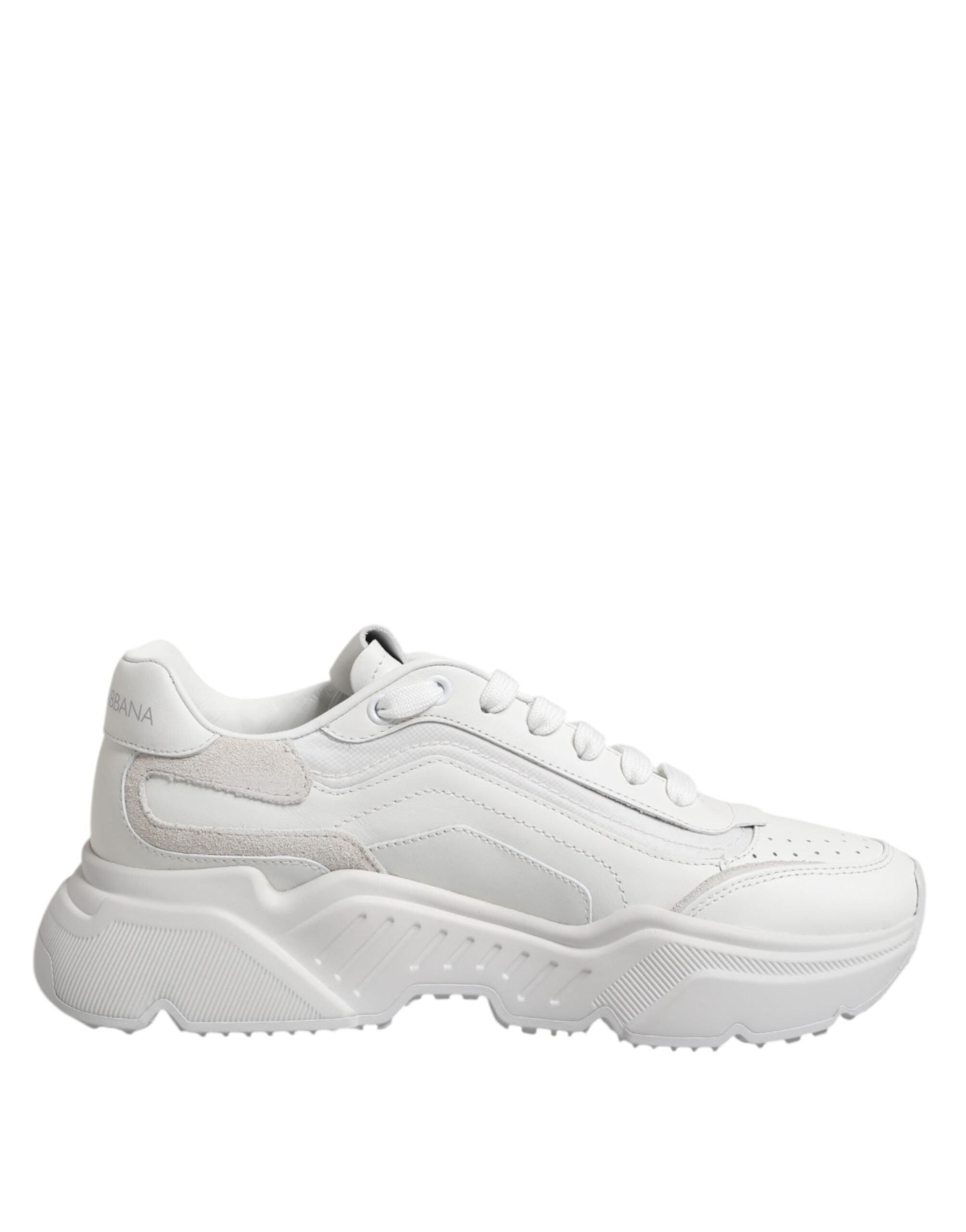 Dolce & Gabbana White Daymaster Low Top Mens Sneakers Shoes