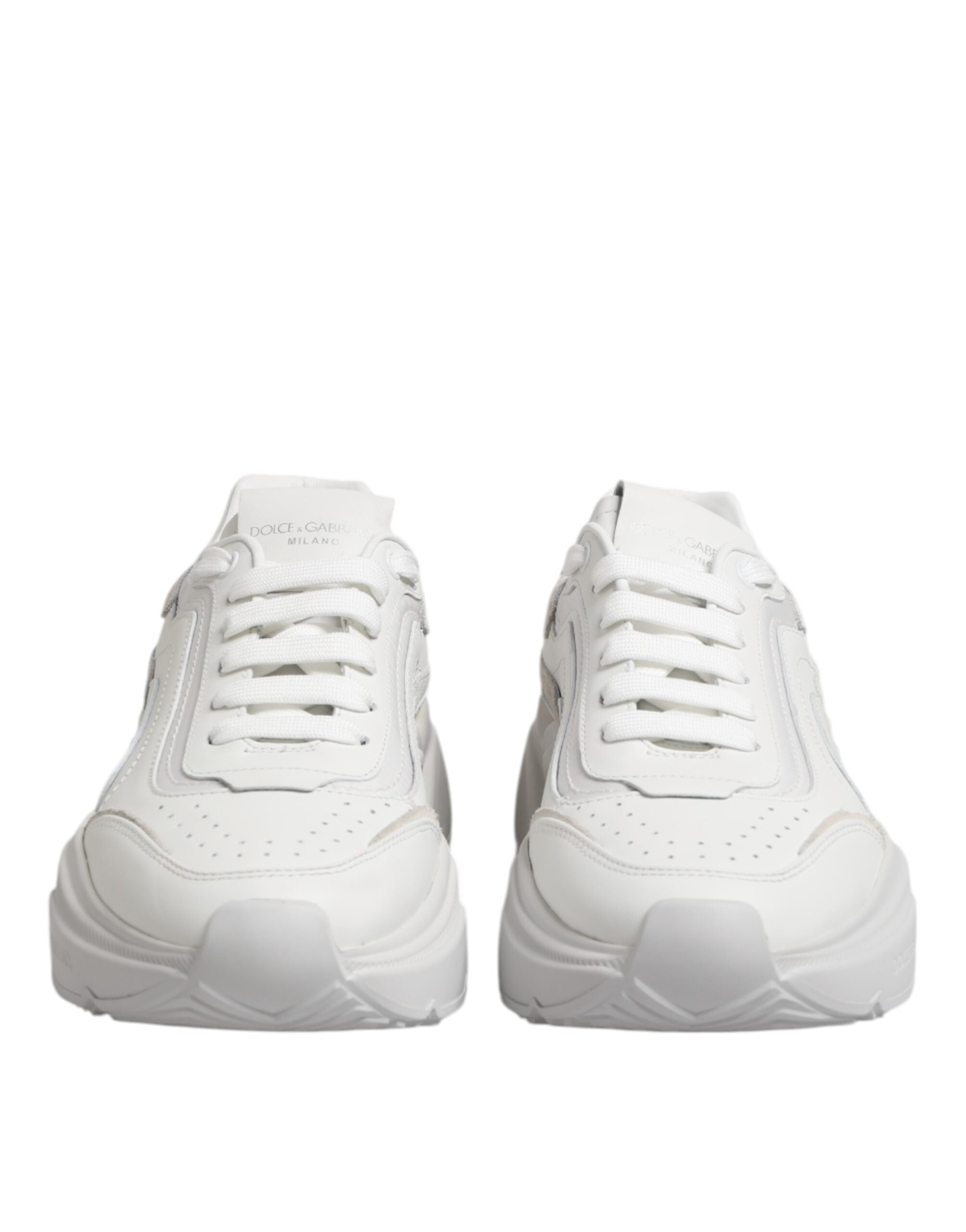 Dolce & Gabbana White Daymaster Low Top Mens Sneakers Shoes