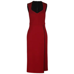 Dolce & Gabbana Red Viscose Dress