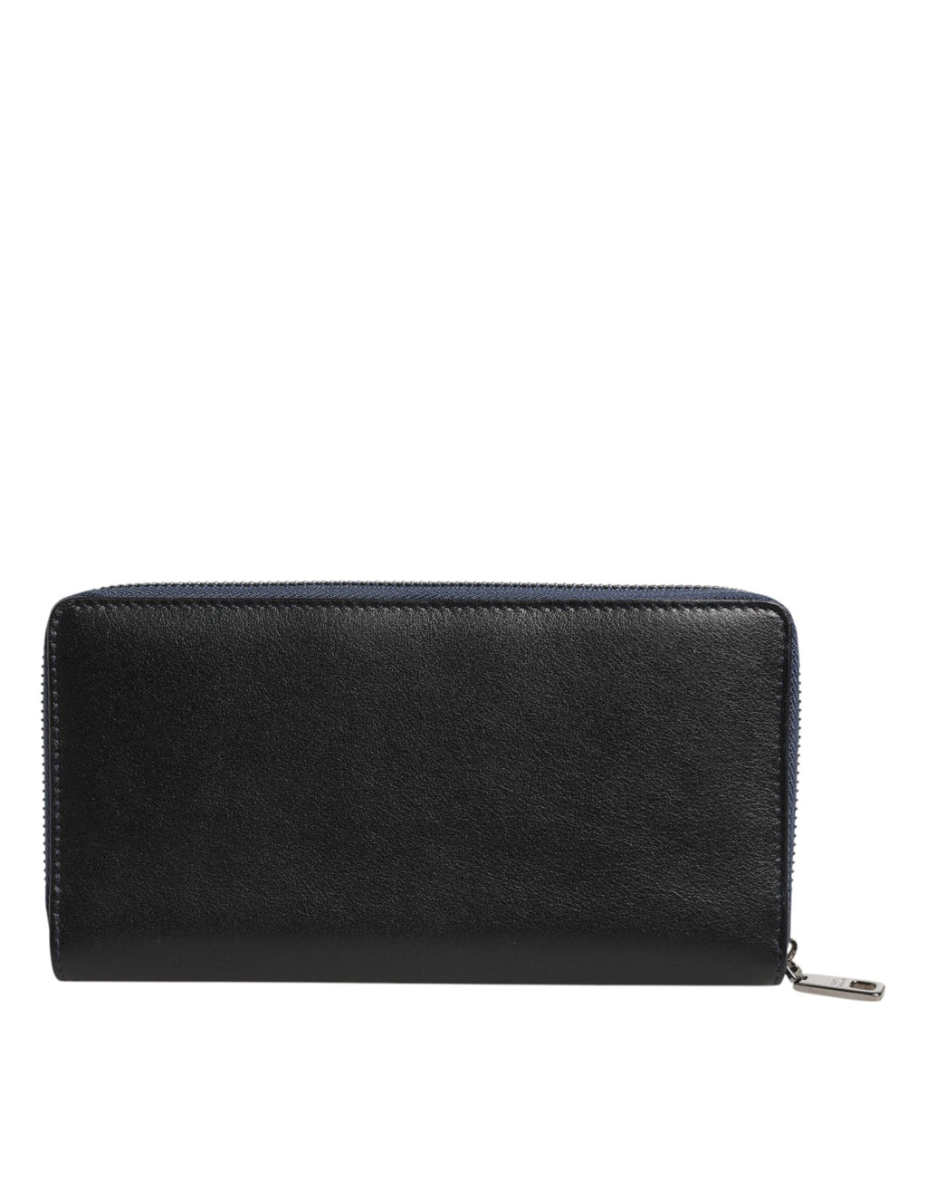 Svartblå exotisk läder herr Continental clutch plånbok