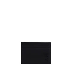 Saint Laurent Black Calf Leather Bos Taurus Wallet