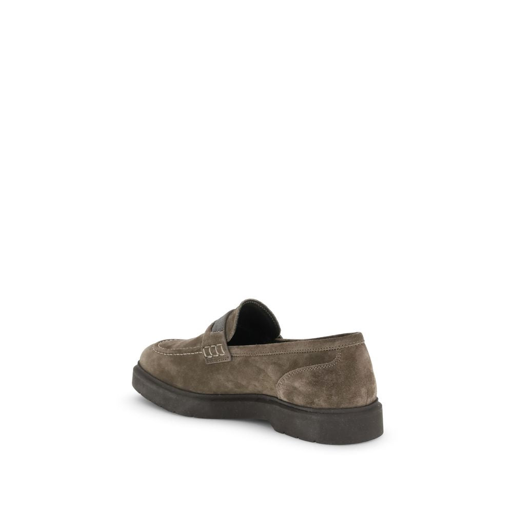 Lærloafers