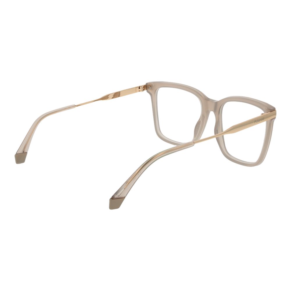 Beige unisex glasögonbåge