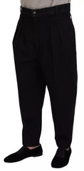 Dolce & Gabbana Black CottonStretch Loose DenimTrouser Jeans