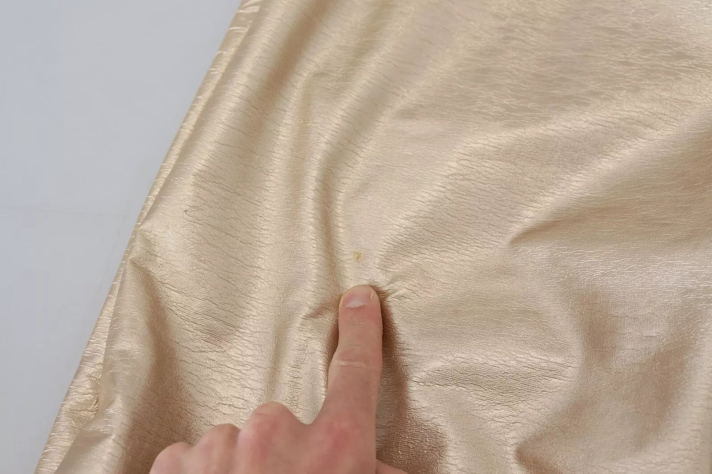 Dolce &amp; Gabbana Metallic Gold Polyester Rette Buksebukser
