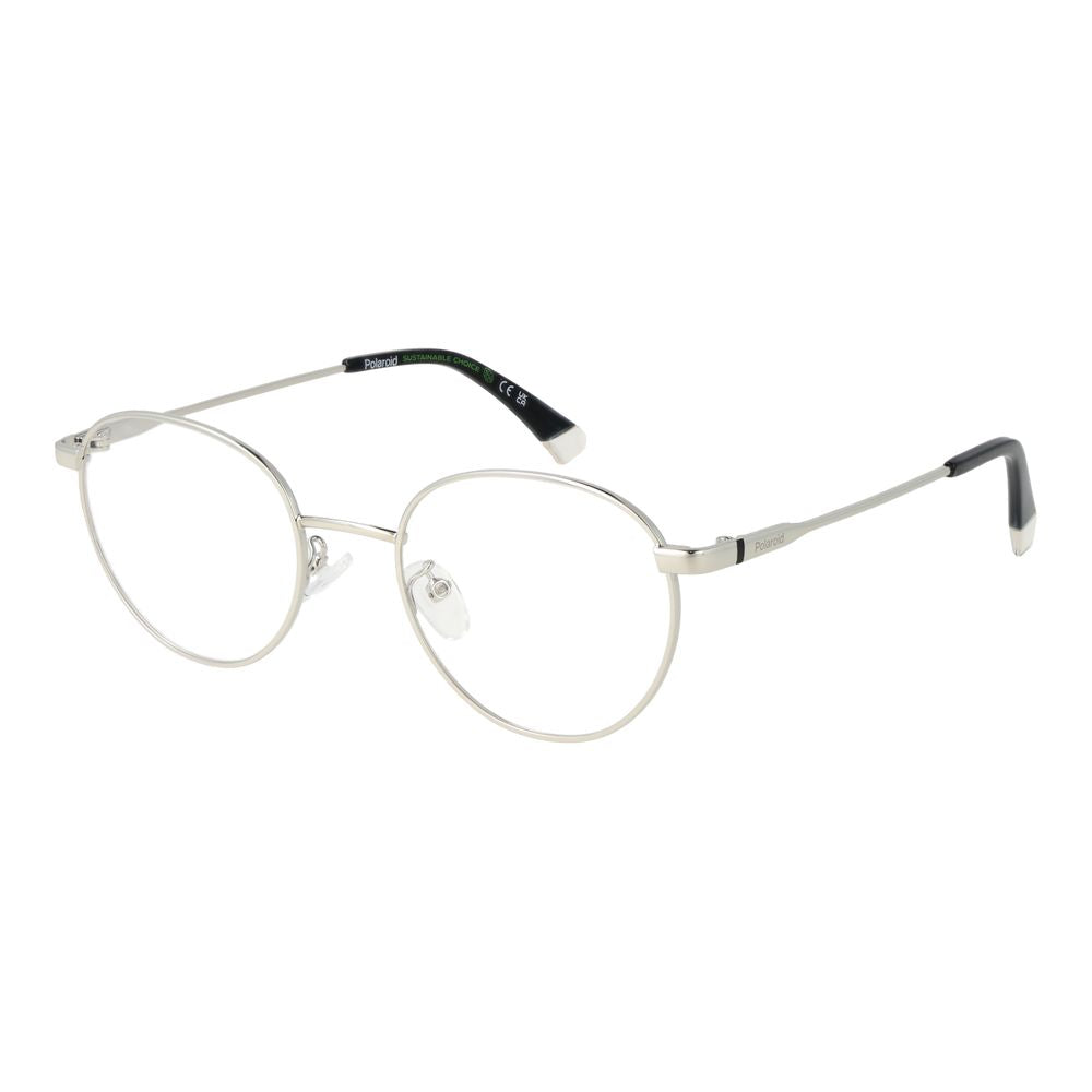 Silverfärgade unisex glasögonbågar