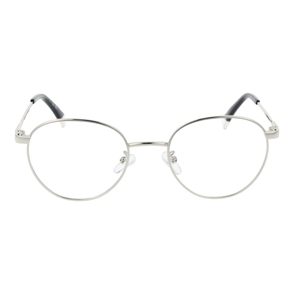 Silverfärgade unisex glasögonbågar