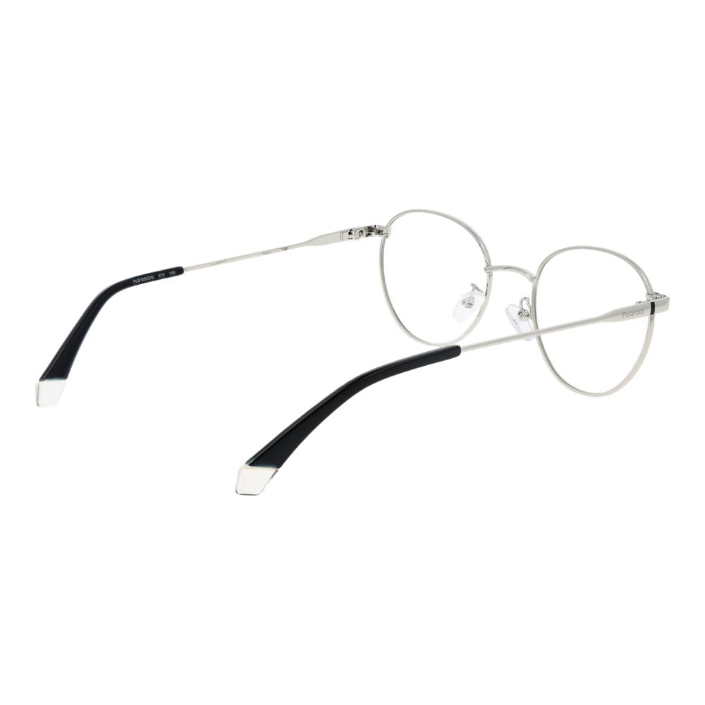 Silverfärgade unisex glasögonbågar