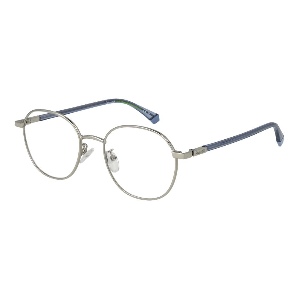 Silverfärgade unisex glasögonbågar