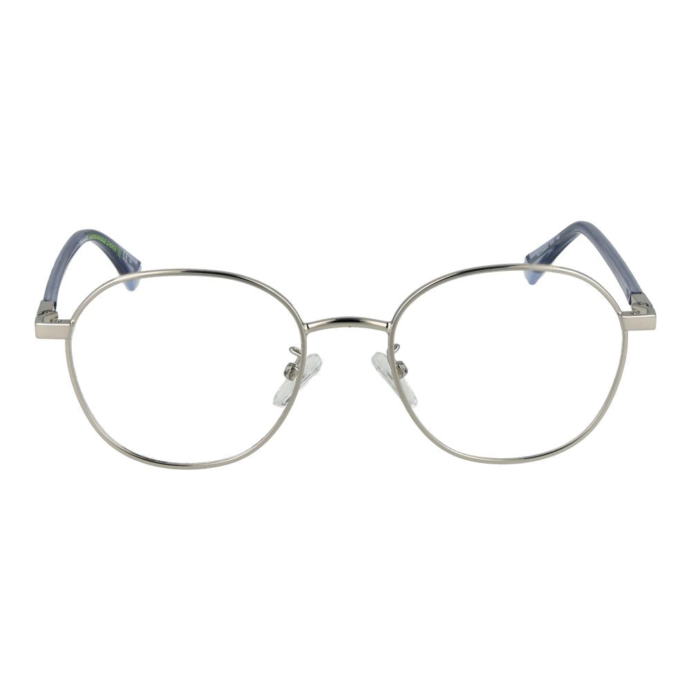 Silverfärgade unisex glasögonbågar