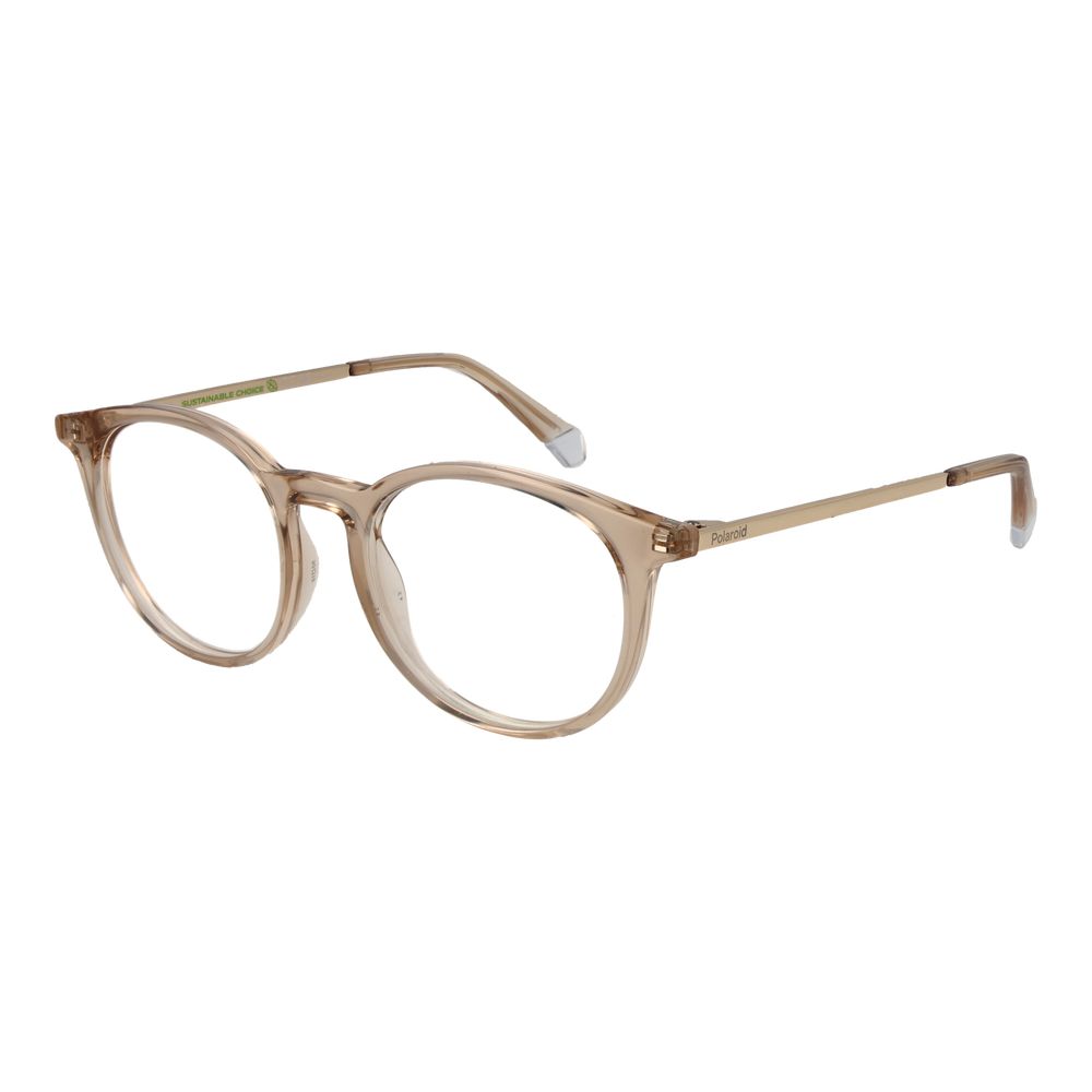 Beige unisex glasögonbåge
