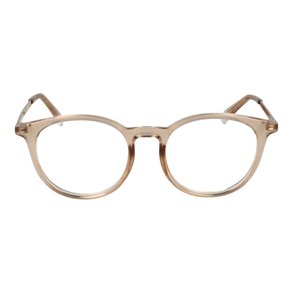 Beige unisex glasögonbåge